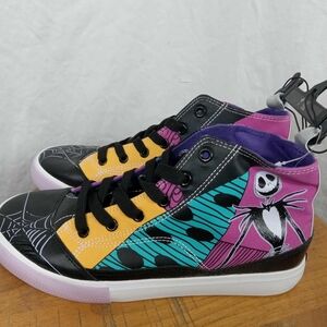 NEW Women's Disney Nightmare Before Christmas High Top Lace Up sneaker